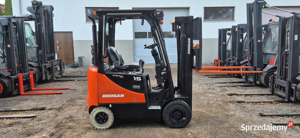 Wózek Widłowy Doosan G15S 2012 Triplex 455 m Małkinia Górna