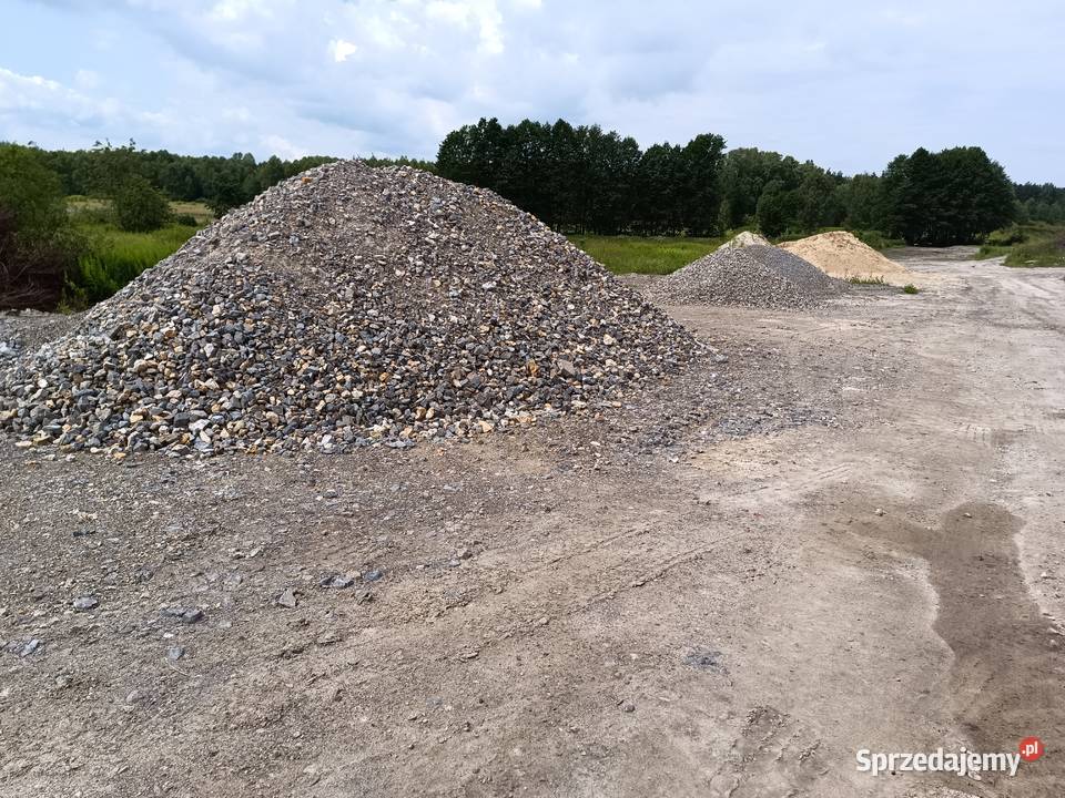 Gruz kruszony utwardzenie dróg placów Biłgoraj
