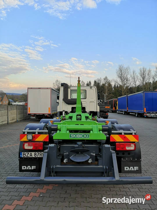 DAF CF 85410 ATE Hakowiec 6x2 Skibicki 250 z 410KM świętokrzyskie Daleszyce