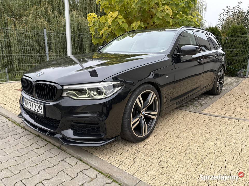 BMW Seria 5 G30G31 20 520d 190 koni G30 G31 M aluminiowe felgi łódzkie Łódź
