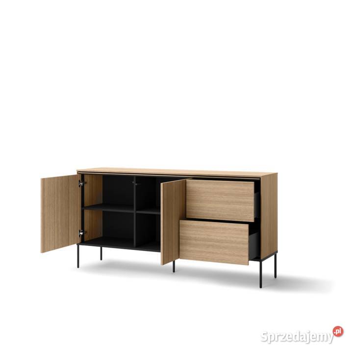 VISSO VI04 komoda 2d2s dąb linearny 41cm Komody Rzeszów sprzedam