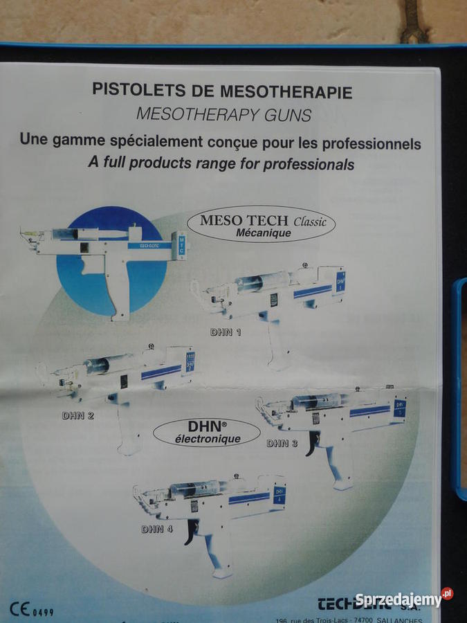 Pistolet do mezoterapii igłowej Mezo Tech Warszawa