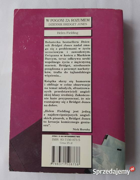 W POGONI ROZUMEM Dziennik Bridget Jones Hajnówka