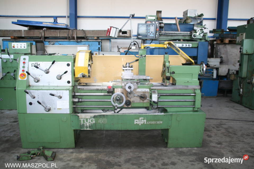 Tokarka TUG 40 x 1000 AFM ANDRYCHÓW stan Głowno