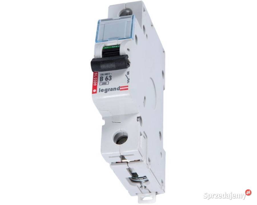 Wyłącznik nadprądowy LEGRAND S 301 B 63 1P 63A 6 Bolesławiec