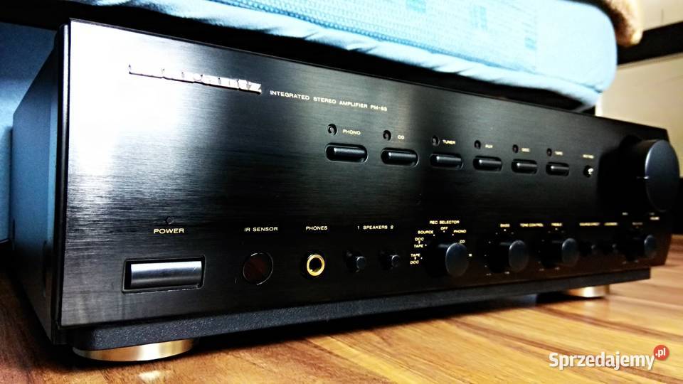Marantz PM63 Mocny japoński wzmacniacz stereo Wzmacniacze i pokrewne Świebodzice