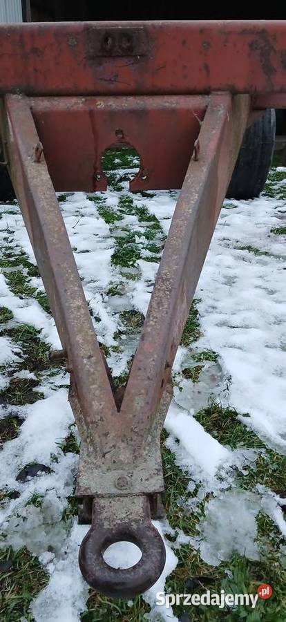 Rama rozrzutnika przyczepy platformy nieuszkodzony lubelskie Łuków