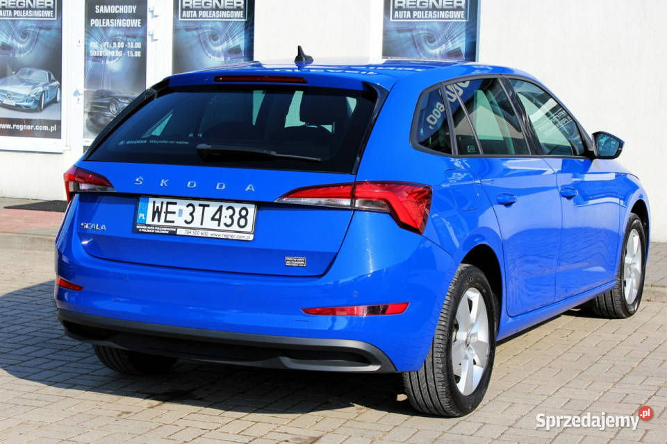 koda Scala Gwarancja FV23 SalonPL 10TSI 110 mazowieckie Sokołów