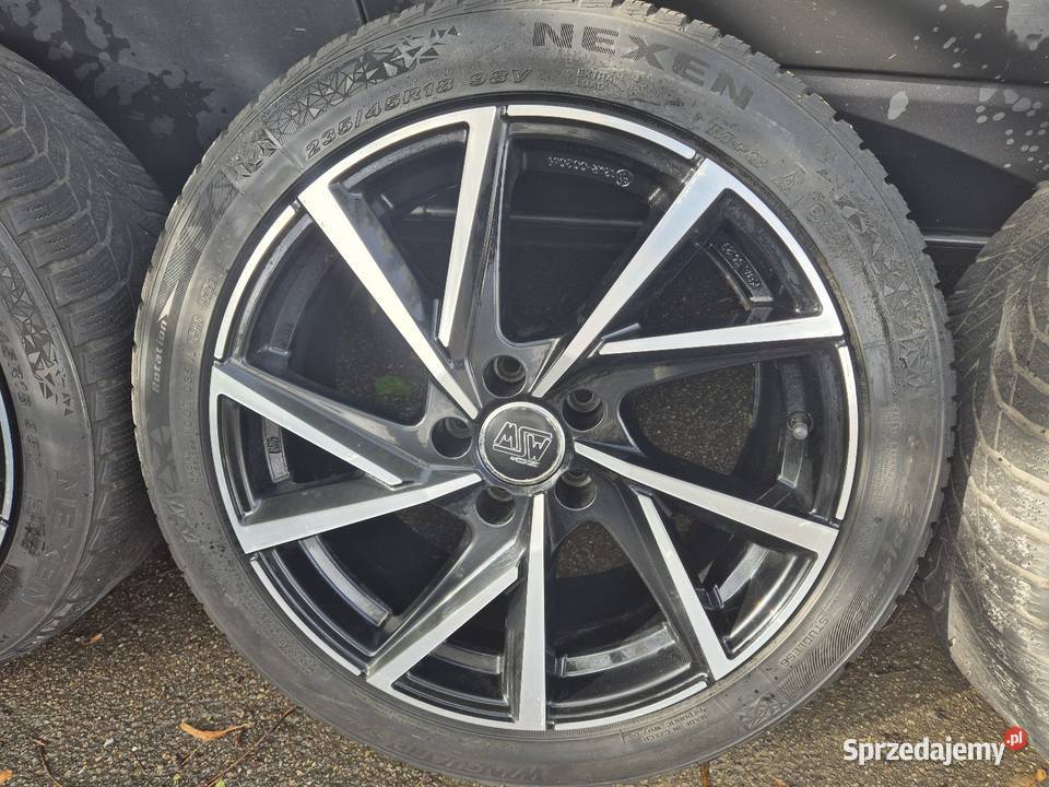 Koła zimowe 18 MSW 5x112 VW Audi Seat Skoda Bmw Dąbrowa Zielona