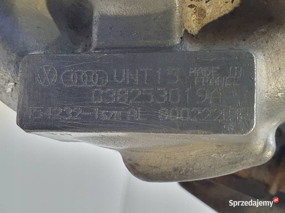 TURBOSPRĘŻARKA Audi A3 8L Golf IV 19 TDI turbo Chełm