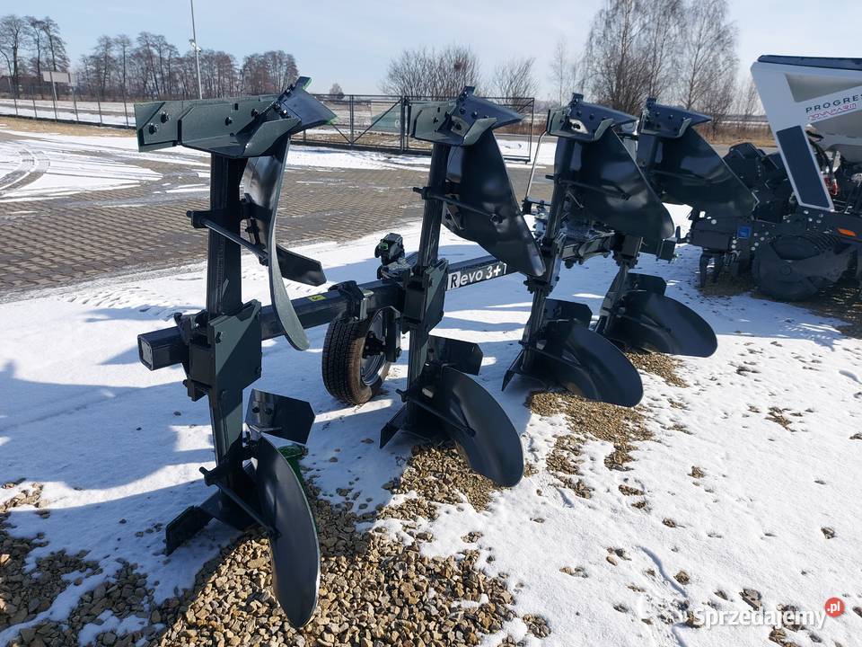 Pług obracalny REVO polski AWEMAK 31 skiby ŁM Kiernozia