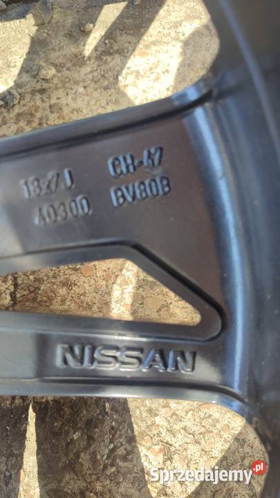 ALUFELGA NISSAN QASHQAI JUKE F15 7x18 ET47 Motoryzacja Włoszczowa