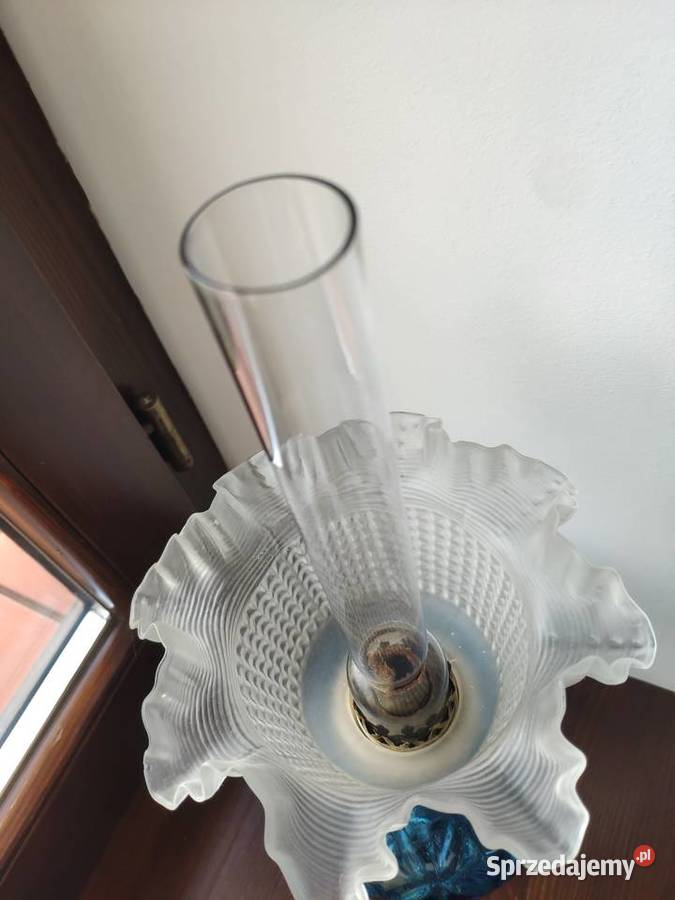 Stara francuska wyjątkowa cynkalowa szklana małopolskie Kraków sprzedam