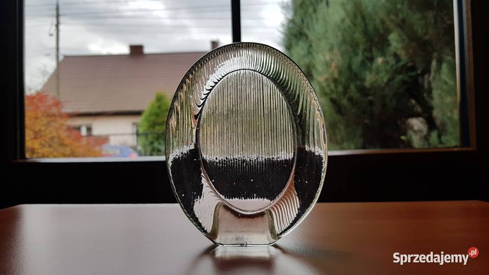 Szklana ramka na zdjęcia Mikasa vintage