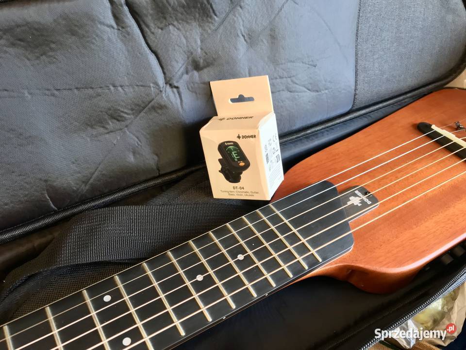 Donner HUSHI Mahogany gitara silent travel mazowieckie Warszawa sprzedam