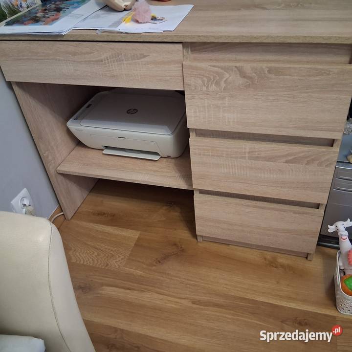 Biurko dąb sonoma 50cm mazowieckie