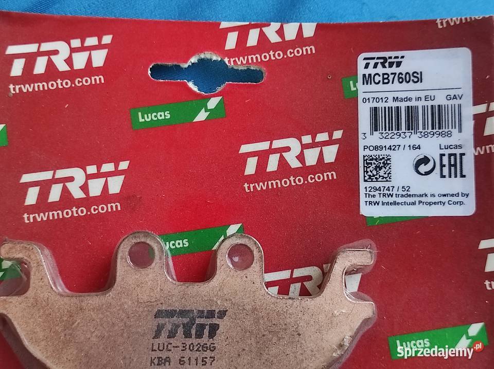 Kymco MXU 500 2007r klocki hamulcowe przód inne mazowieckie Warszawa