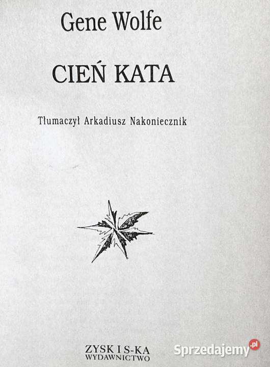 Cień kata Gene Wolfe Chełm sprzedam