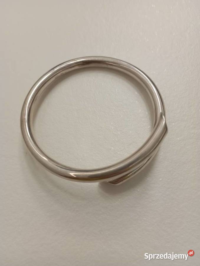 Bransoletka srebrna koło
