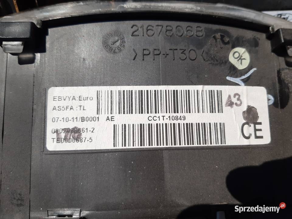 Transit 22 TDCI Zestaw startowy komputer Rok produkcji 2011 Mińsk Mazowiecki