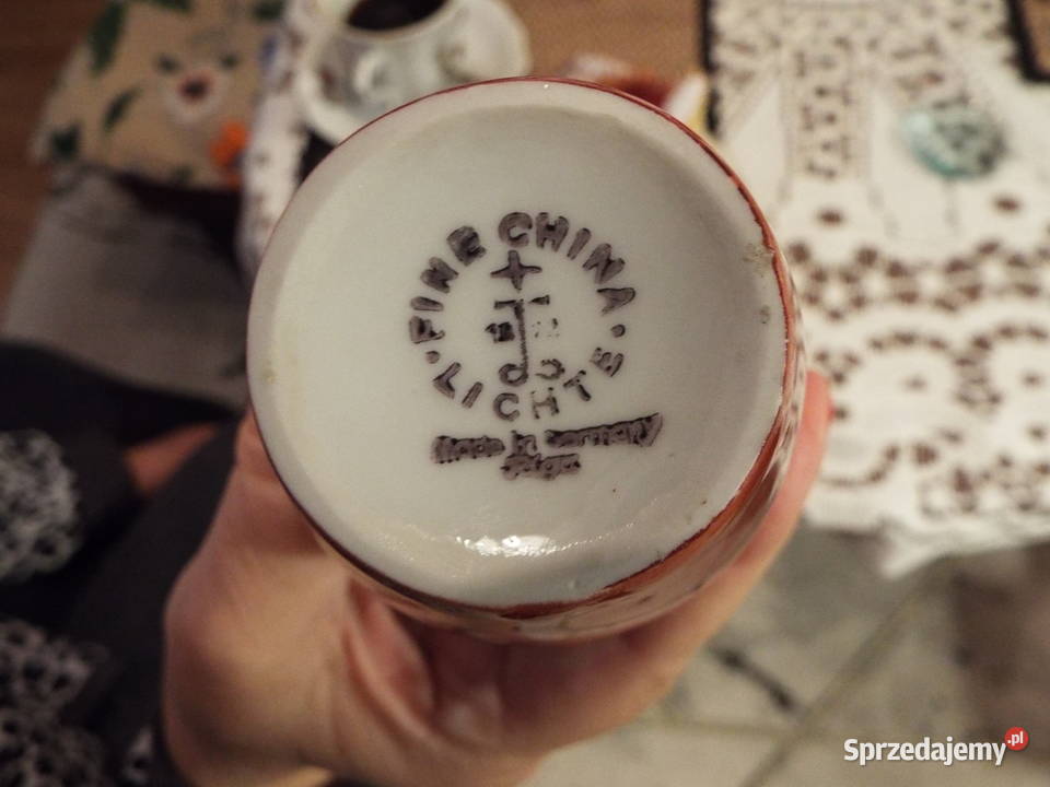 Serwis kawowy FineChina Lichte made in Germany Będzin