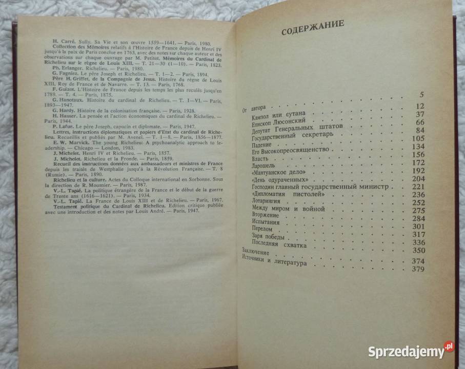 Kardynał Richelieu P Czerkasow rosyjsku