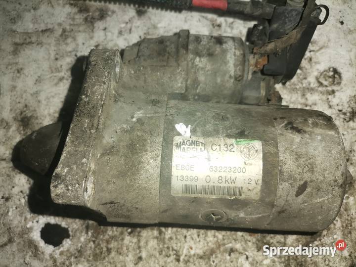 Rozrusznik Fiat Punto 12 osobowe Pogorzelec sprzedam