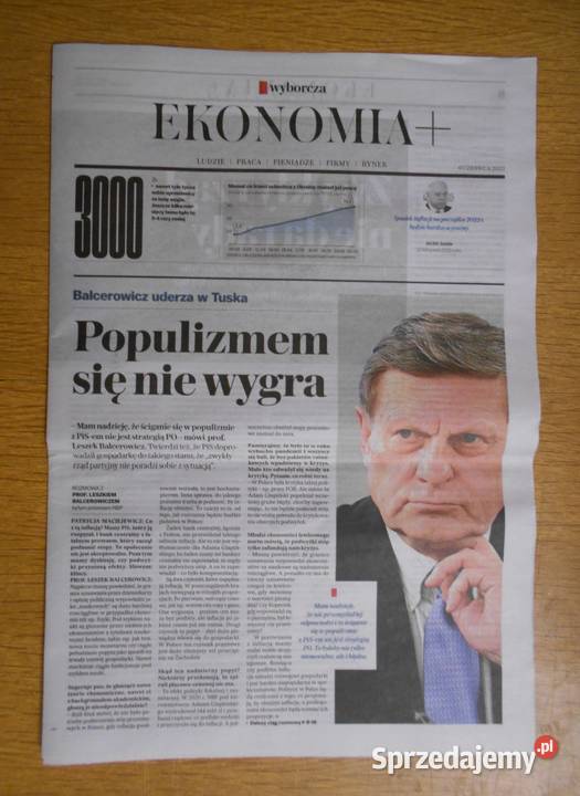 Ekonomia 93 Gazeta Wyborcza miękka