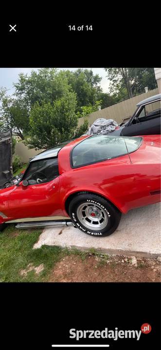 Chevrolet Corvette pomorskie Pruszcz Gdański