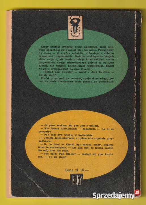 KSK ZŁOTA CZASZA KSIĘCIA BOGUSŁAWA T LEMBOWICZ Rok wydania 1973 Łódź