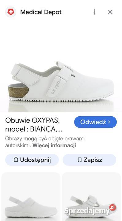 Obuwie medyczne OXYPAS Bianka r38 Łódź