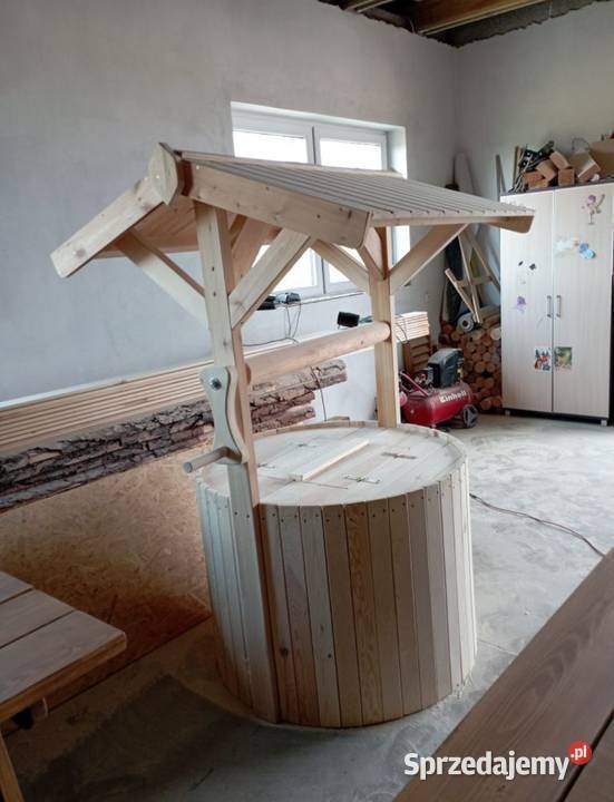 Zabudowa Studni Studnia ogrodowa drewniana wielkopolskie Pisarzowice