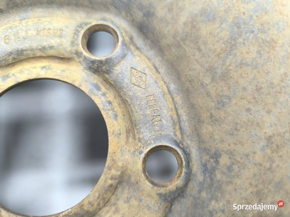 FELGA STALOWA 16 5X108 RENAULT LAGUNA II 1010821 Średnica 16" wielkopolskie