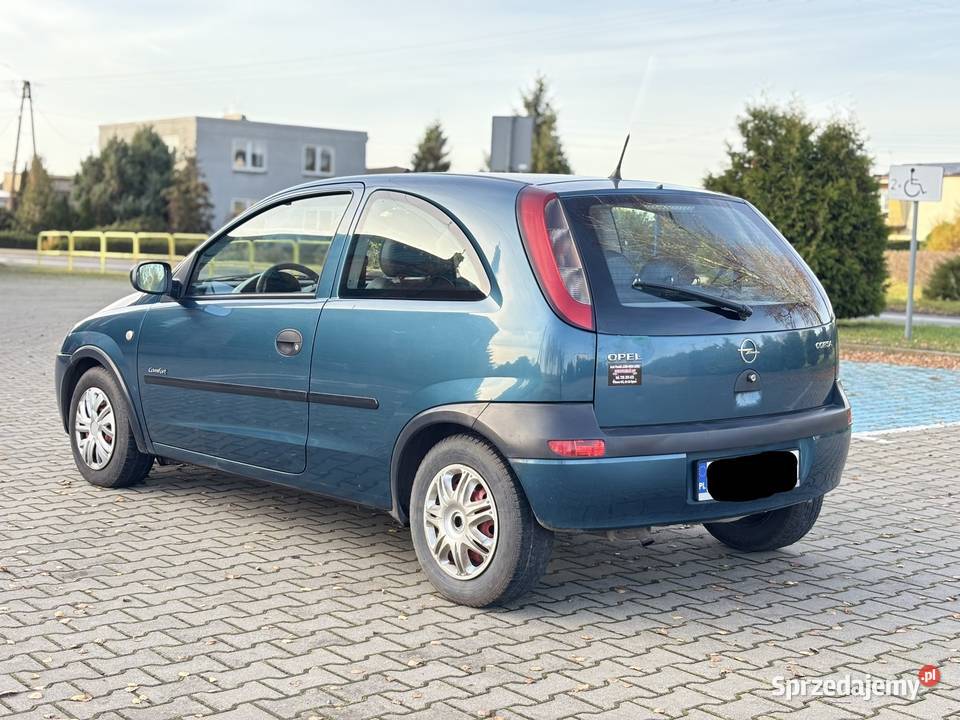 OPEL CORSA C 10 Benzyna Bogate Wyposarzenie Stan