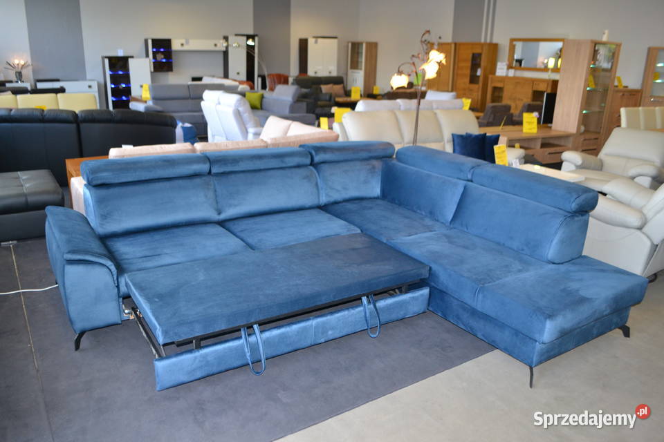 Nowy Narożnik SIELLA 280x240 ze spaniem pojemnik opolskie Olesno