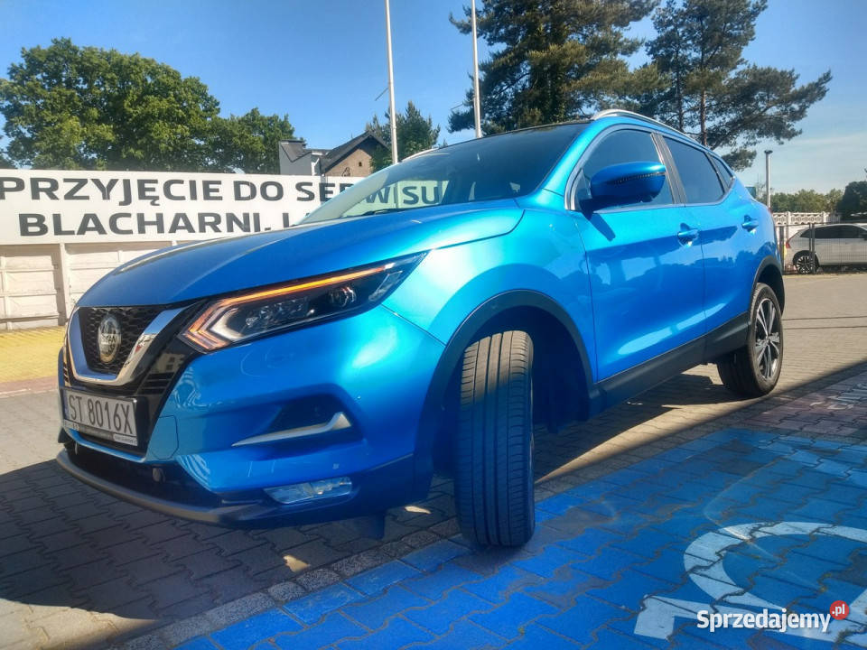 Nissan Qashqai krajowy serwisowany w ASO2 KPL wielofunkcyjna kierownica Samochody osobowe sprzedam