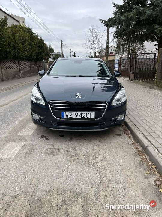 Peugeot 508 2013 16 benzyna zadbany ogłoszenie immobilizer łódzkie Zgierz