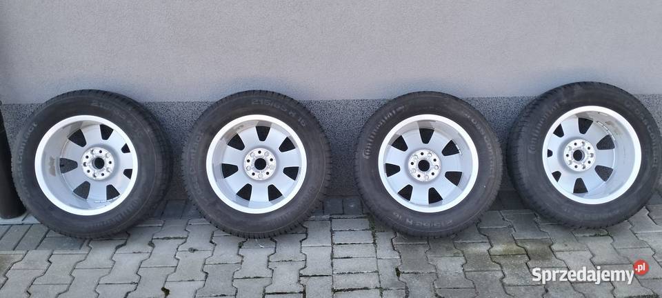Koła kompletne zimowe alufelgi Audi 5x112