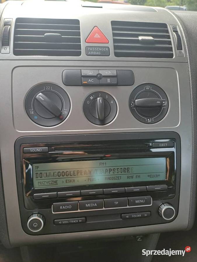 VW Touran LIFT 19 TDI 105 2009r klima Webasto MP3 Motoryzacja Lubin