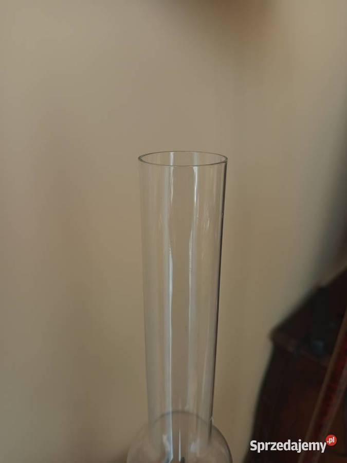 Lampa naftowa mosiądz marmur Budzyń