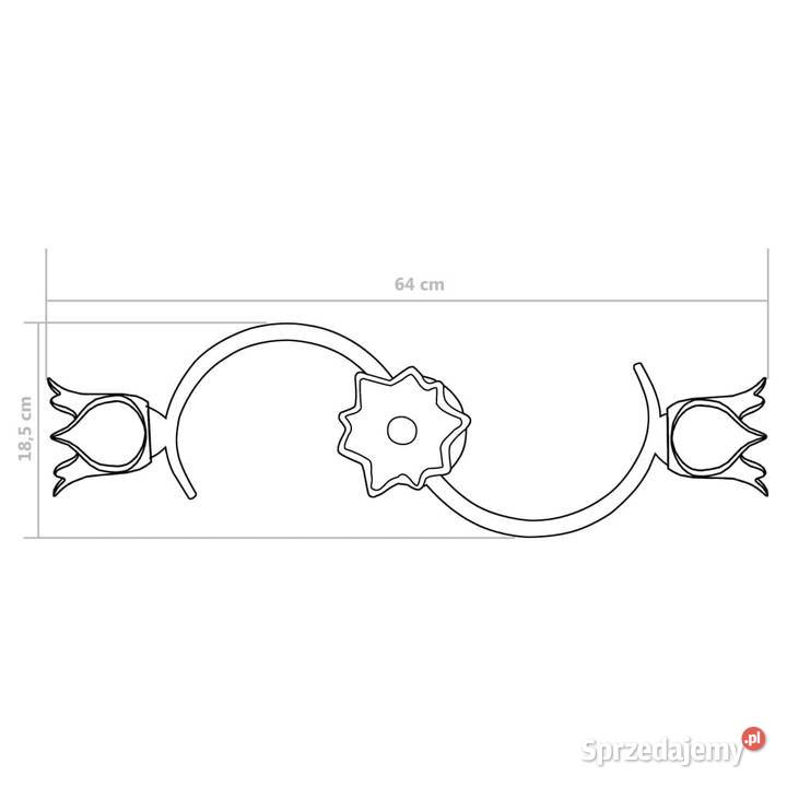 Lampa sufitowa ze szklanymi kloszami na 3 Pozostałe Warszawa