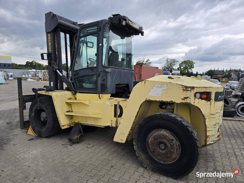 Wózek widłowy HYSTER H16XM6 udźwig 16 ton 375 m Rudolfowo