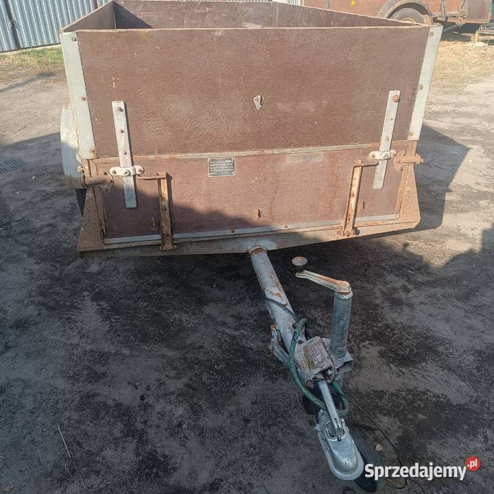 Przyczepka samochodowa z hamulcem najazdowym dmc towarowe Bydgoszcz
