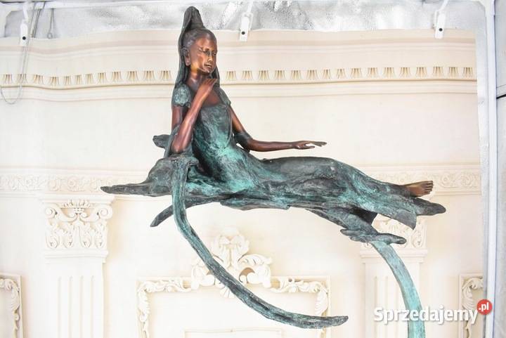 Wróżka Na Księżycu Księżyc Calineczka Figura z Kraków