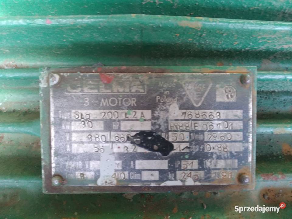 Pompy do wody przemysłowe CELMA 3037 kW używane Brzezie