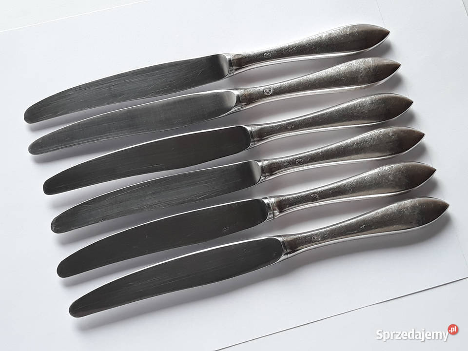 Noże obiadowe KSIĘSTWO WARSZAWSKIE Hefra Dąbrowa Górnicza sprzedam