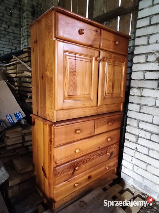 Drewniane szafki Chobędza sprzedam