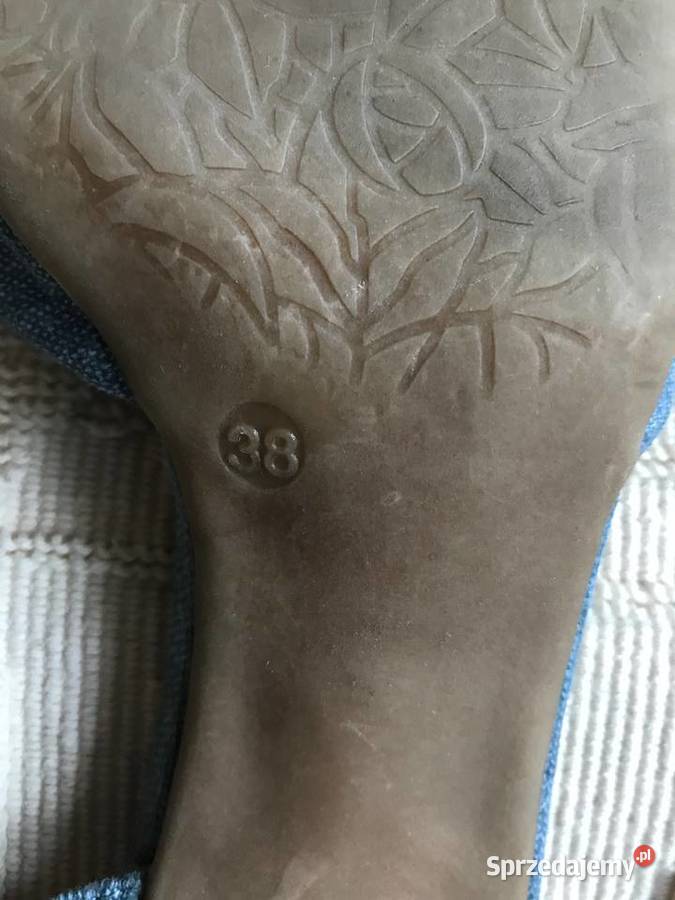 Sandały denim damskie 38 Zbąszynek