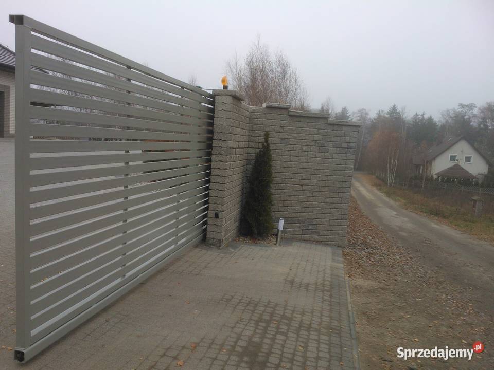 Brama przesuwna 500x150 MASTER 83 ogrodzenia Konin