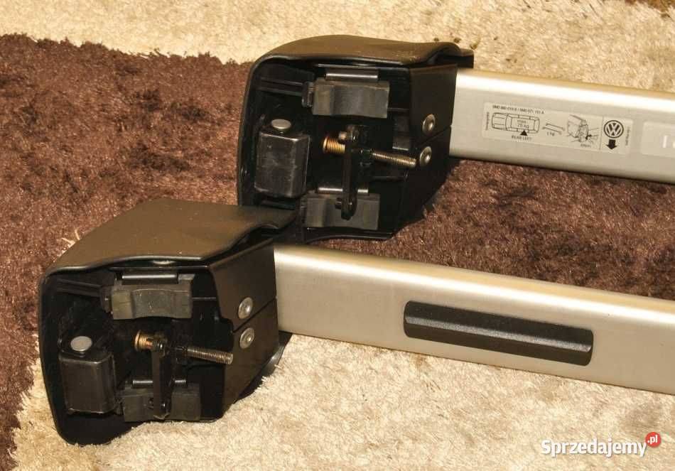 Belki na dach VW Golf Plus relingi zintegrowane Legnica